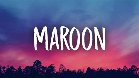 "Maroon" is a song by the American singer-songwriter Taylor Swift from her tenth original studio album, Midnights (2022). Written and produced by Swift and Jack Antonoff , it …